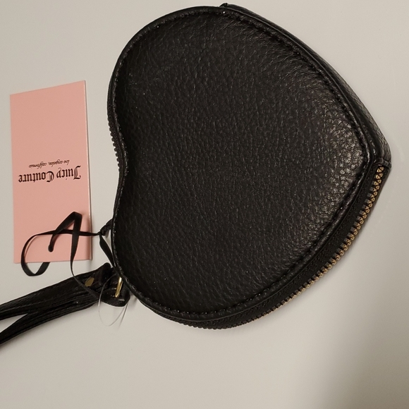 Juicy Couture Heart Shaped Coin Purse - Picture 4 of 6
